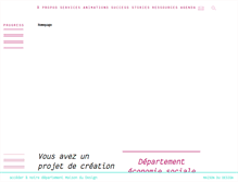 Tablet Screenshot of agenceprogress.be